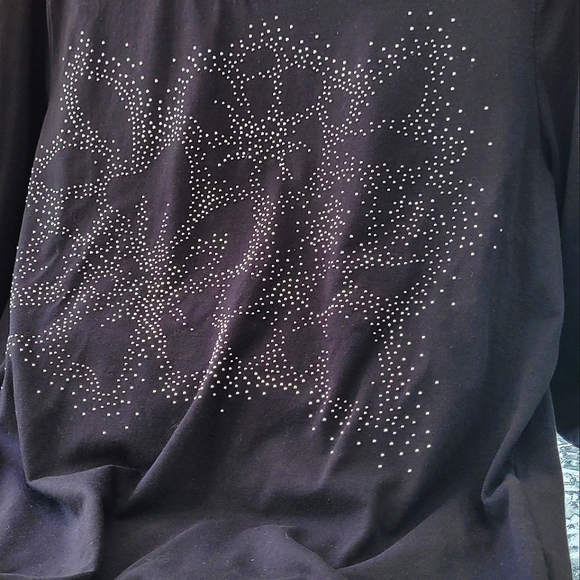 Zenergy Embellished Tee by Chico's Size3=16/XL - Picture 6 of 13